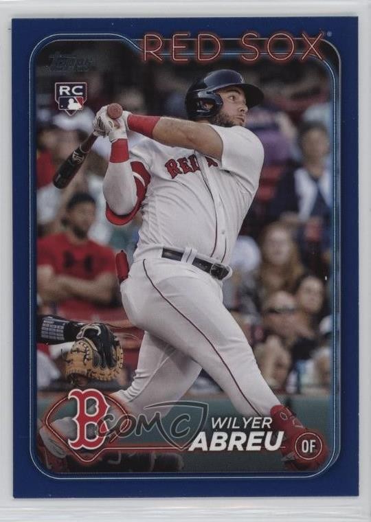 2024 Topps Series 2 Retail Royal Blue Wilyer Abreu #672 Rookie RC g6p