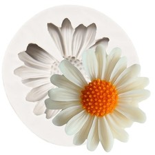 QDMOLDS Chrysanthemum Flower Silicone Mold Daisy Flower Fondant Cake Molds For C