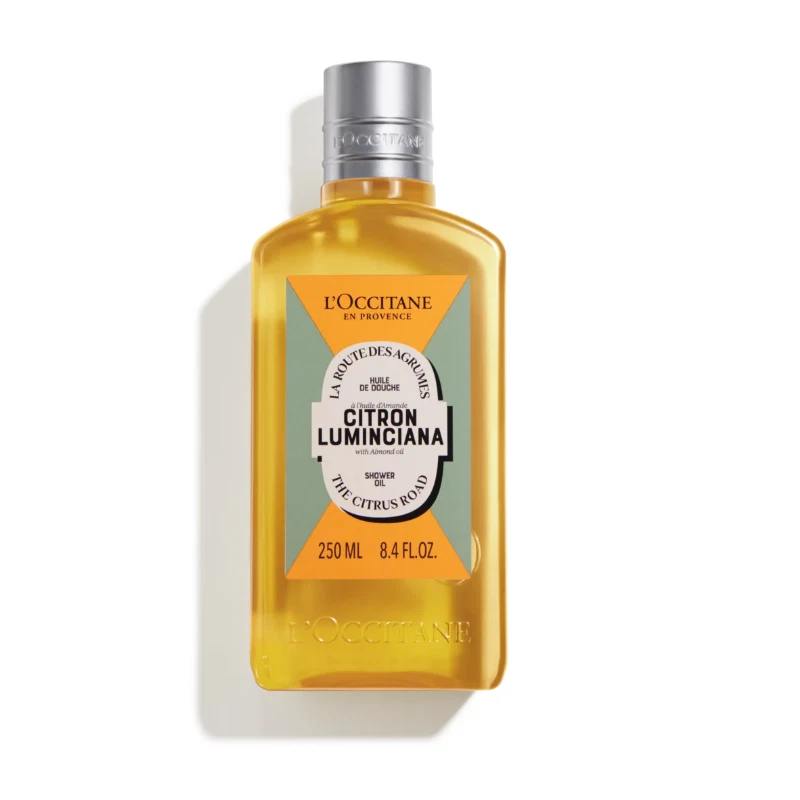 L'Occitane Almond Shower Oil Citron Luminciana With Almond Oil 250ml