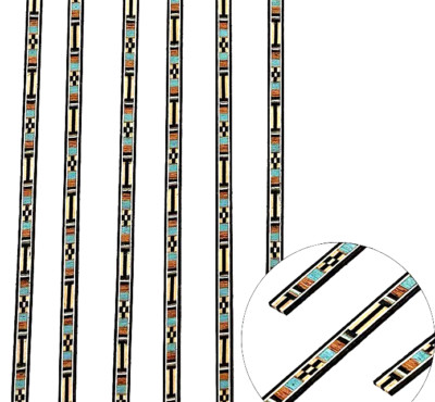 10x Guitar Back Strip Binding Purfling Inlay Luthier Wood 25'' (640mm) C76