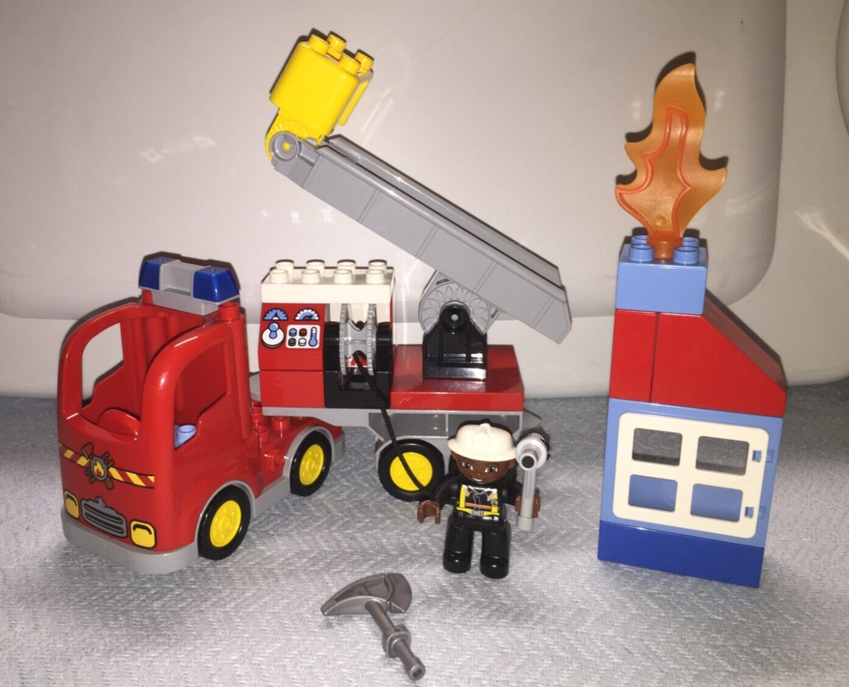 Lego Toy Lego 10592 Duplo Fire Truck Lego DUPLO Fire Truck #10592