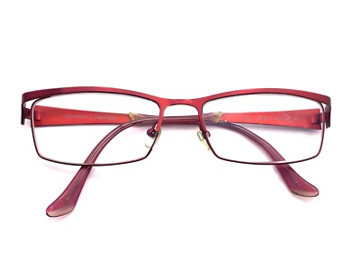 Prodesign Denmark Brille Rot Mod. 1157 Col. 4031 Gr. 54-16 Fassung Eyewear