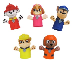 Nickelodeon-Paw-Patrol-Finger-Puppets-Baby-Bath-Toys-Set-of-5-Puppets