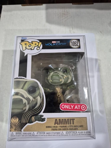 Funko Pop! Figura Vinilo Ammit #1052 Marvel Moon Knight Target - Con Protector