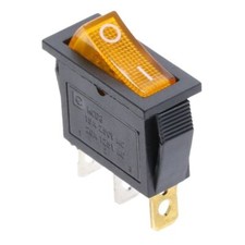 2/3 Position Rectangular Rocker Switch 3 Pin 250V 15A/16A KCD3 ON OFF