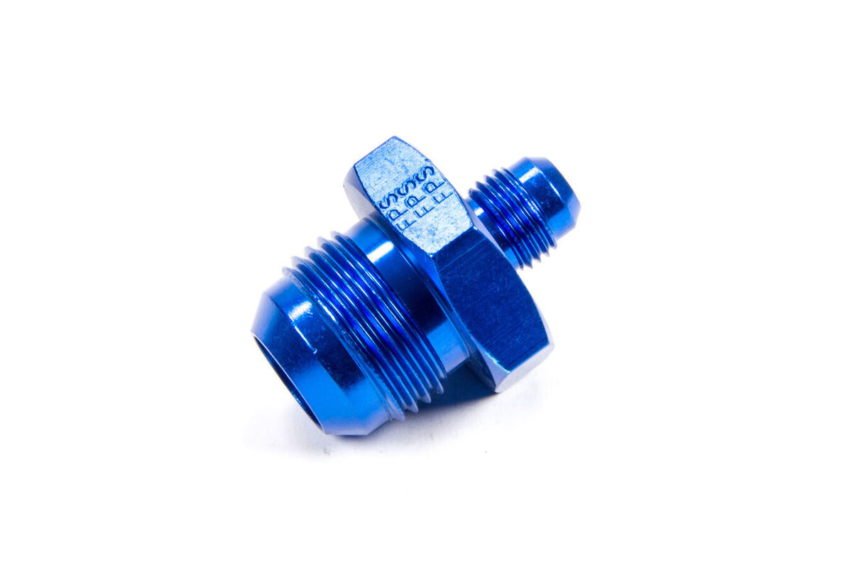 Fragola Aluminum Male Reducer #12 x #6 Blue 491918 Fragola Aluminum Male Reducer #12 x #6 Blue 491918
