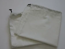 Inside Brush FLANNEL DUST COVER for Handbags Purses Shoes Set of 2 100% COTTON-M