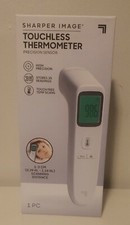 SHARPER IMAGE Digital Touchless Smart Forehead Thermometer Temp Free Shipping