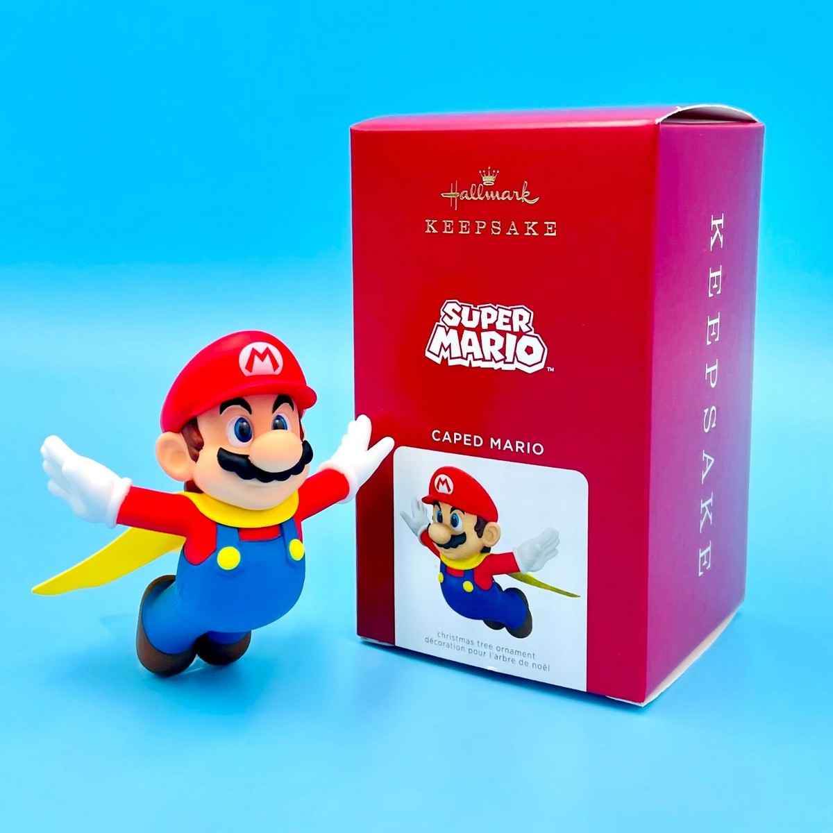 2021 Hallmark Keepsake Caped Mario Nintendo Super Mario 64