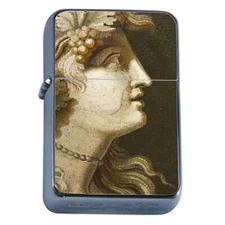 Oil Lighter Vintage Roman Mosaic Woman
