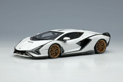 EIDOLON COLLECTION 1/43 Lamborghini Sian FKP 37 2019 Bianco