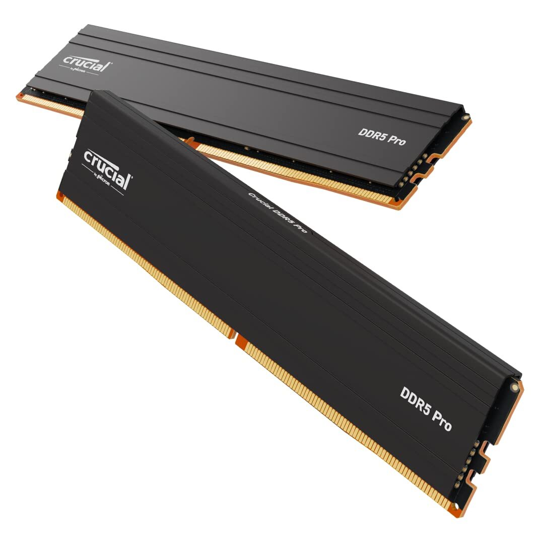 Crucial Pro RAM 64GB Kit (2x32GB) DDR5 5600MHz (or 5200MHz Crucial Pro RAM 64GB Kit (2x32GB) DDR5 5600MHz (or 5200MHz