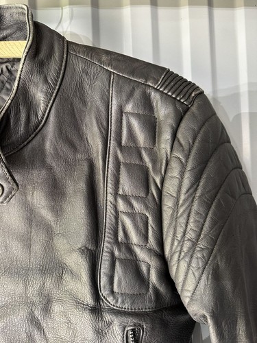 Racing Rare Genuine Leather Vintage Moto Hype Jacket - Bild 7 von 20