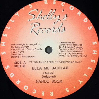 Nando Boom - Ella Me Bacilar (12'') (Very Good Plus (VG+)) - 1208374639