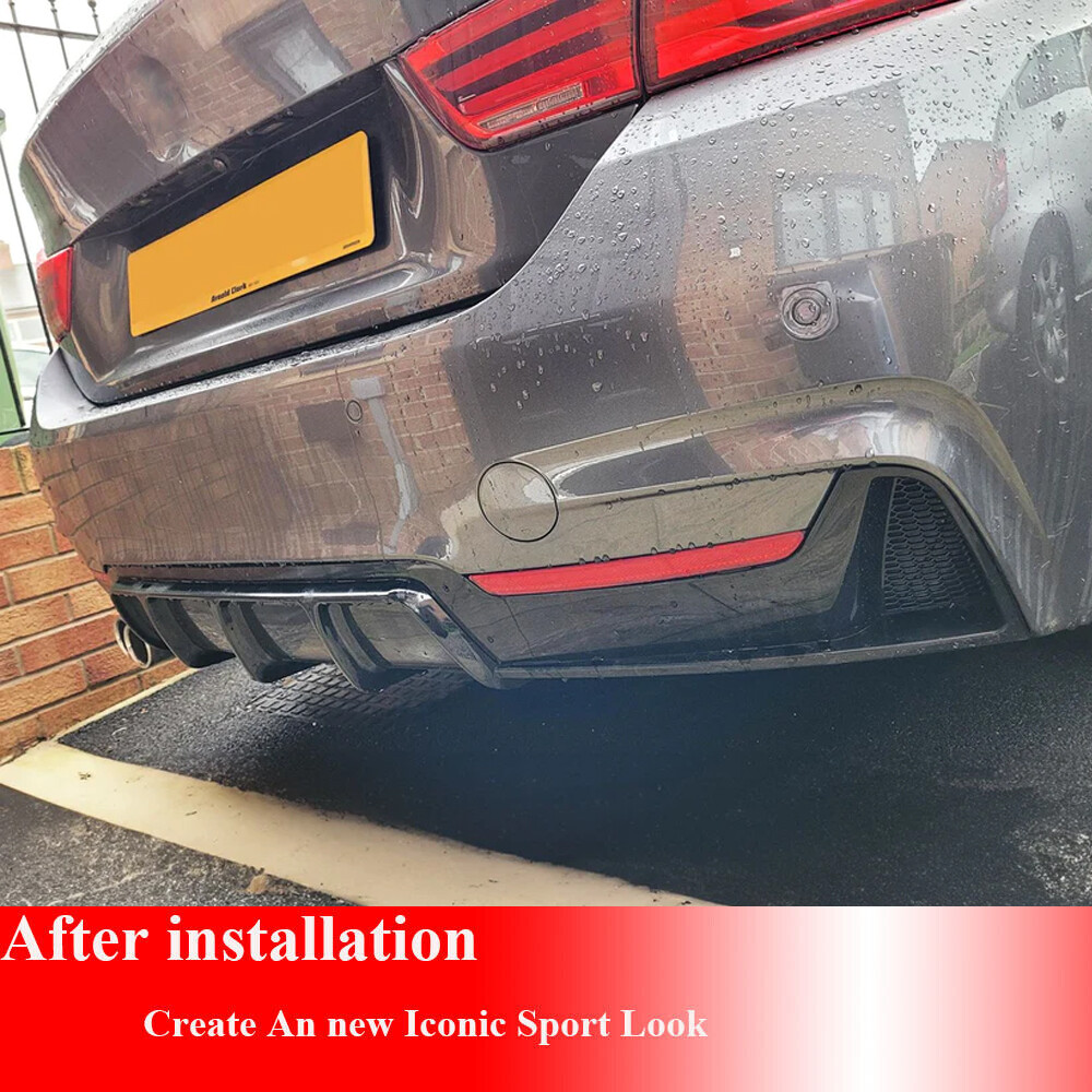 For BMW F32 F33 F36 420i 428i 430i M Sport Rear Bumper Diffuser