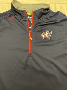 blue jackets quarter zip