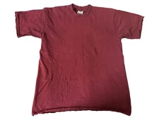 Vintage Pro Club Heavyweight T Shirt Blank RED Short Sleeve MEN'S XL TALL