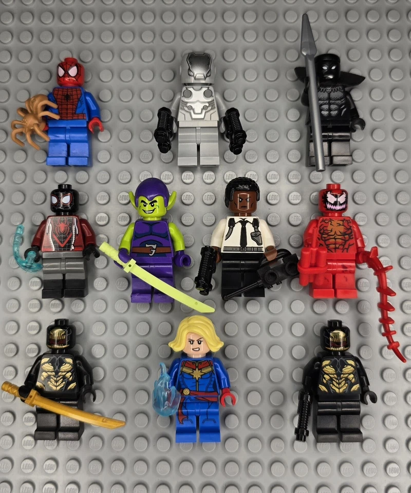 Lego Marvel Super Heroes Minifigures Lot and Accessories - Image 1 of 1