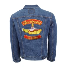 THE BEATLES YELLOW SUBMARINE LEVIS DENIM JACKET LIMITED EDITION 