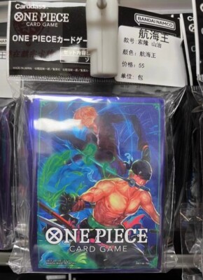 One Piece Card Game TCG SANJI ZORO OFFICIAL BANDAI Card Sleeves 70PCs | eBay