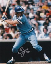 Freddie Patek (TOUGH AUTOGRAPH) KC ROYALS SIGNED 8x10 PHOTO AUTOGRAPHED PROOF