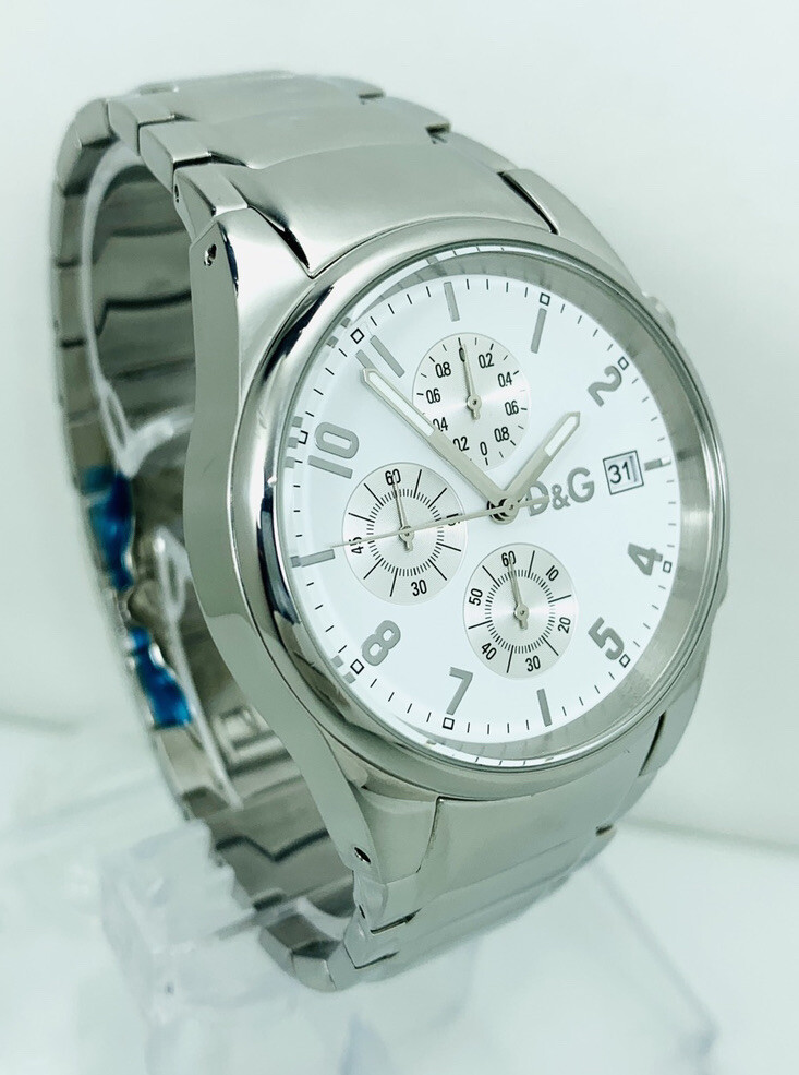 D&G Dolce & Gabbana Sandpiper 3719770110 Mens Stainless Steel  