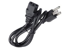 power cord supply cable charger for Dell 24" E2422HS P2422H computer PC monitor