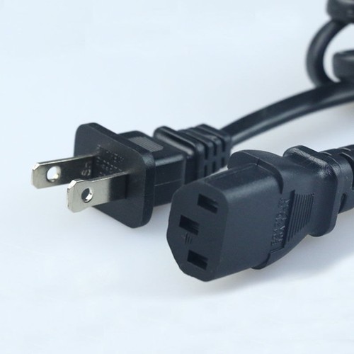 AC Charger Power Supply Cord EU UK AU US Plug 3 Prong Wire Length 1.7M 5.6Ft - Afbeelding 4 van 15