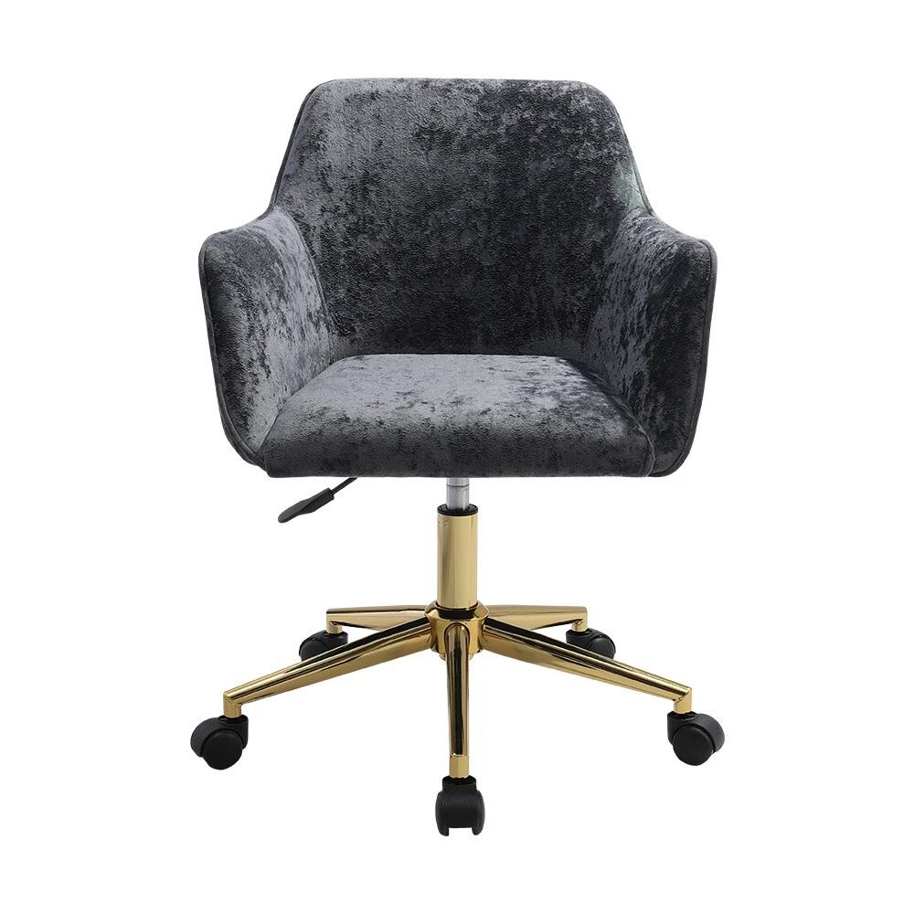 Wingback office chair clearance with wheels
