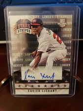 2015 Panini Stars & Stripes Longevity Signatures #61/162 #99 Xavier Legrant Auto