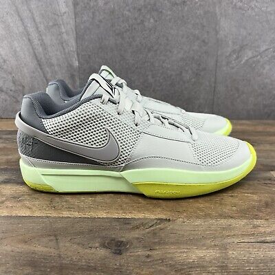 Nike Ja 1 Size 11 Mens Light Silver Granite Cyber Basketball Nike Ja 1 Size 11 Mens Light Silver Granite Cyber Basketball