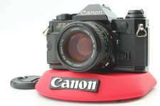 Exc 5 Canon AE-1 P Program Black SLR Camera w/ New FD 50mm f1.4 JAPAN 1122
