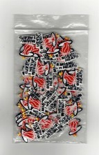 Bag of 50 Small NBA Miami Heat Iron-On Patches.Fast Shipping.  NBA BASKETBALL !