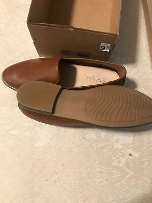 Michael Kors Brown Leather Womens Slip-Ons (Shannon) s-l400.jpg main image 2