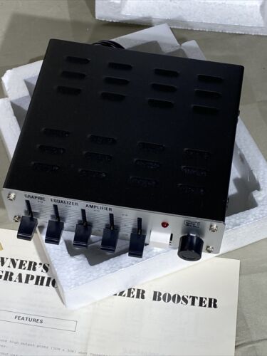 Vintage Graphic Equalizer Stereo Booster GE-5000 Amplifier Under Dash NIB Mopar - Picture 4 of 10