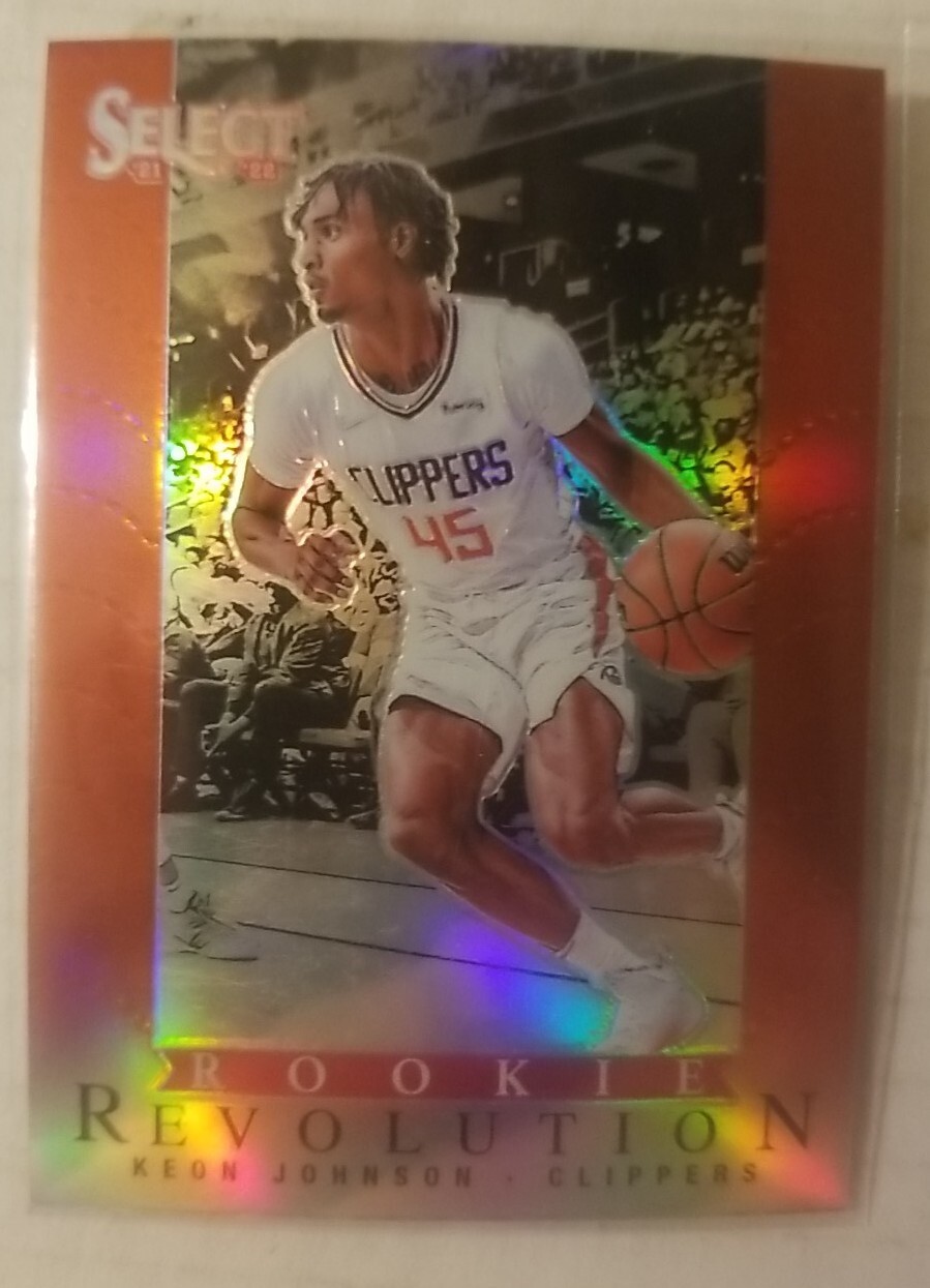 2021-22 Panini Select Rookie Revolution Silver Prizm - #16 Keon Johnson (RC)