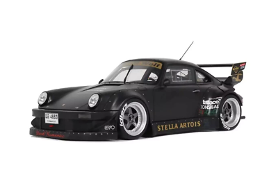 【GT SPIRIT】1/18 964 RWB StellaArtois2010 1/18 Porsche 911 964 RWB Stella Artois 2010 Matte Black Resin by