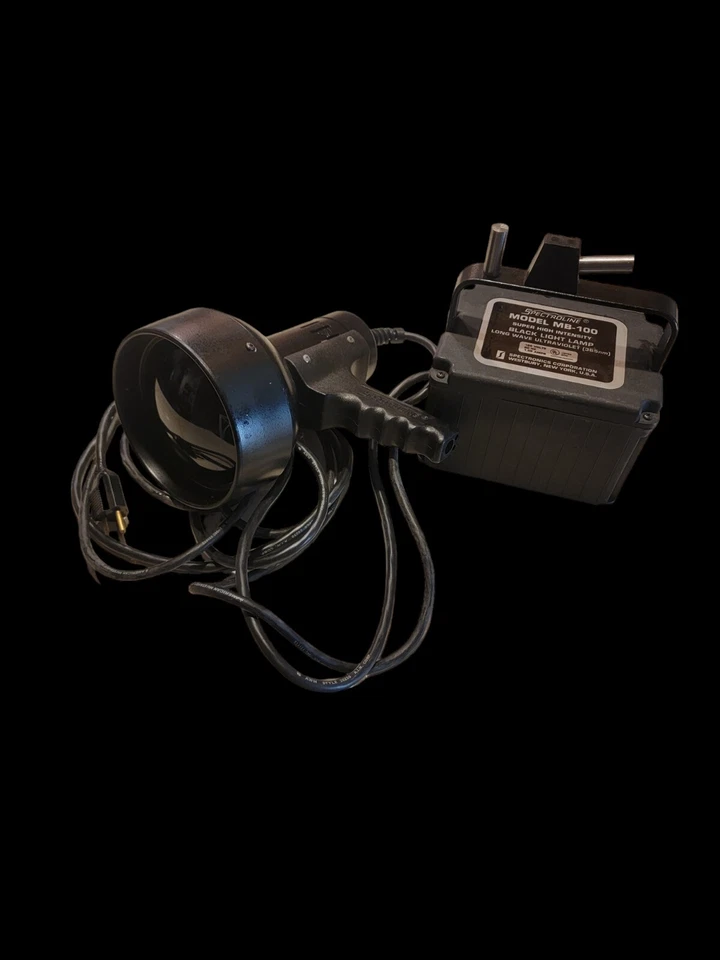 USED SPECTROLINE MB-100 BLACK LIGHT INDUSTRIAL LAMP  - Image 2 of 4