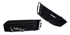 Waben Gitter Stoßstange Schwarz LINKS + RECHTS für Audi A4 8W B9 mit S-Line