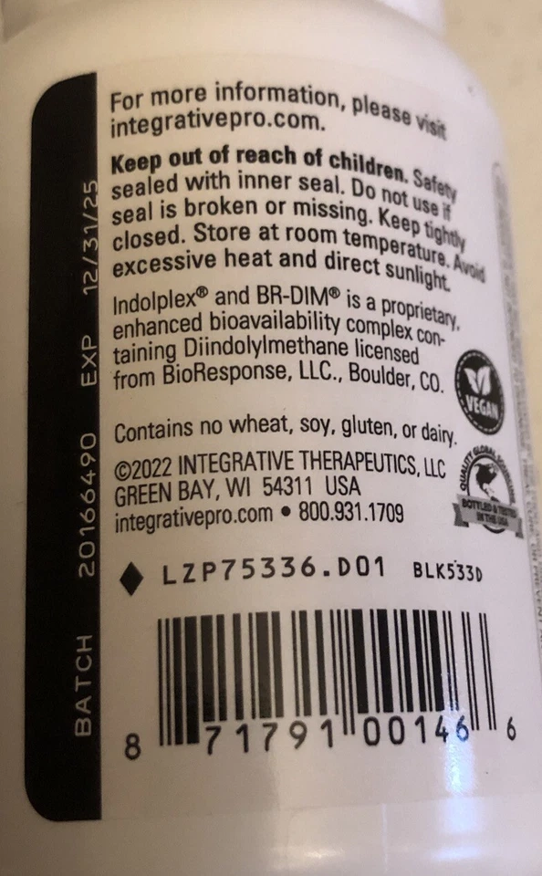 3 Интегративный Indolplex BR DIM Гормон пмс менопауза акне уменьшить боль 12/25 - Изображение 3 из 3