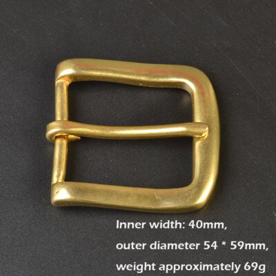 Multi-styles Solid Brass Belt Buckles Tongue Pin Belt Buckle  display picture 1