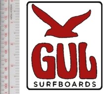 Surfing United Kingdom Gul Surfoards 1970? Cormwall UK Patch  NO TARIFF