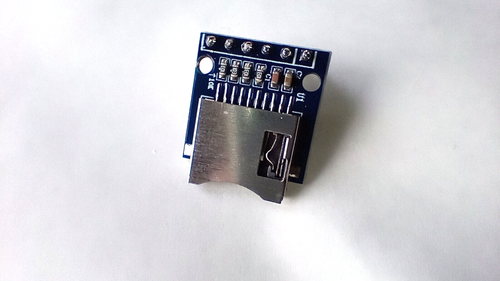 Modulo lettore schede micro SD pre-saldato 3.3v 3v3 per Raspberry Pi Pico SPI - Foto 3 di 4