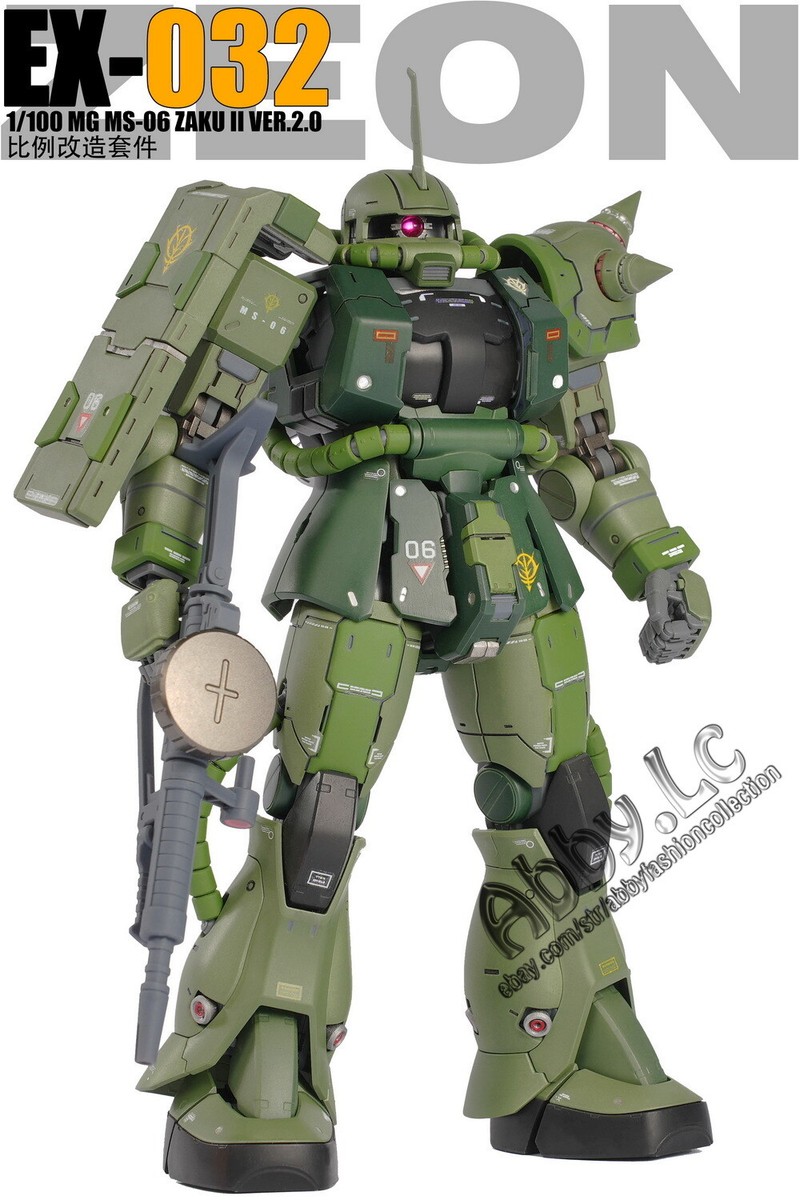 for MG 1/100 MS-06S J F Zaku II ver 2.0 Anubis One Year War for MG 1/100 MS-06S J F Zaku II ver 2.0 Anubis One Year War