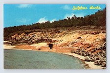 Postcard Hawaii Volcanoes National Park HI Sulphur Banks 1960s Unposted Chrome
