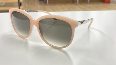 Cartier Trinity Logo Sunglasses Eyewear Pale Pink Cartier Vintage Trinity Sunglasses Gold Pink Lens 56 France  main image 4
