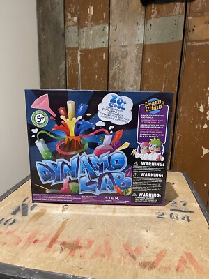Dynamo Labor Wissenschaft Aktivität Kit MINT Lernen 20 plus coole Experimente Brandneu