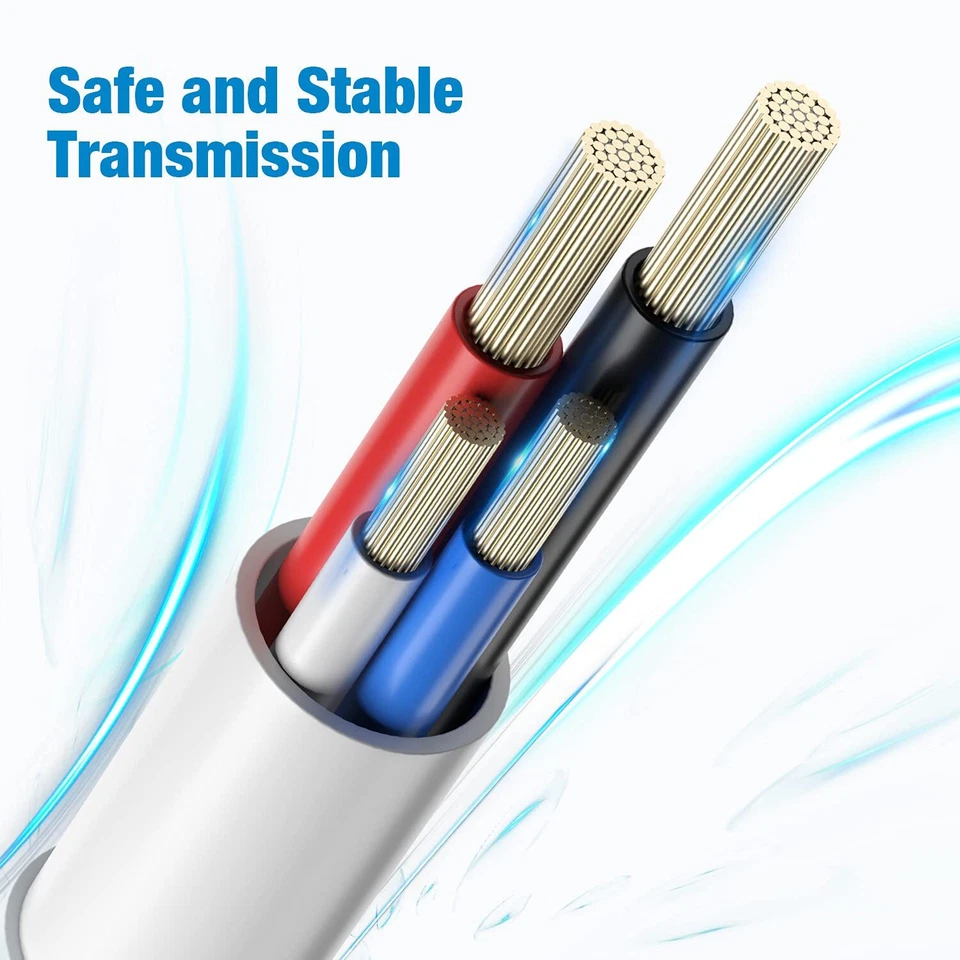 LOTE de cable de datos de carga USB de 3 pies y 30 pines para iPad 1/2/3 iPod Nano 1-200 Foto 2 de 4