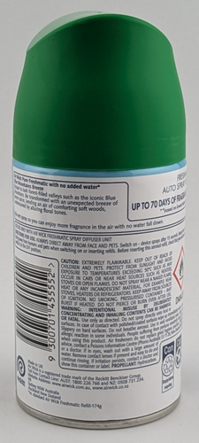 2 x Air Wick Freshmatic Refill Blue Mountains Breeze Pure Natural Wonders NEW - Picture 3 of 3