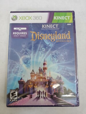 Kinect Disneyland Adventures (Xbox 360) / Brand New! Factory Sealed! Free Ship!